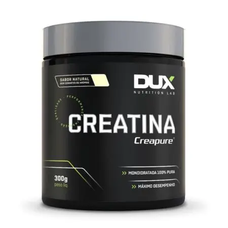 Creatina Dux é boa? Pote da Creatina Dux Creapure