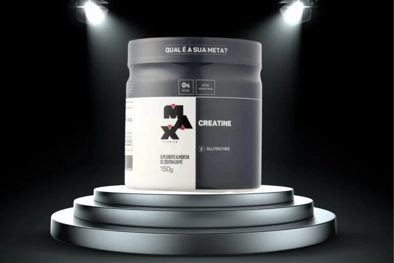 foto da embalagem da creatina max titanium