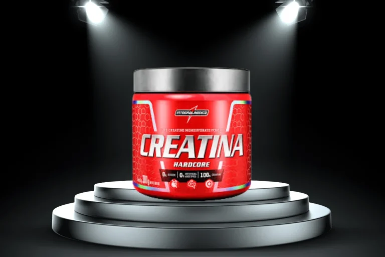 A creatina integralmédica é boa mesmo? Foto da creatina hardcore de 300g